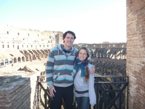 Third tier of the Colosseum